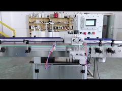 Le verre automatique de machine à étiquettes de bouteille ronde pneumatique pour le pot cosmétique peut 300KG