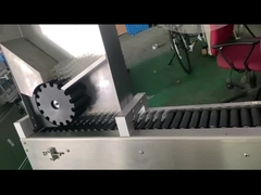 Machine à étiquettes de fiole en verre automatique de l'herbe YM215 pour l'applicateur de label de fiole d'autocollant de tube de plasitc