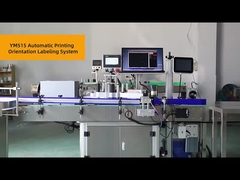 Machine d'étiquetage et de codage automatique de canette de bière pneumatique