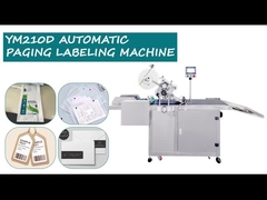 YM210 machine d'étiquetage automatique entièrement debout de sac à sacoche pour boîte à sacs